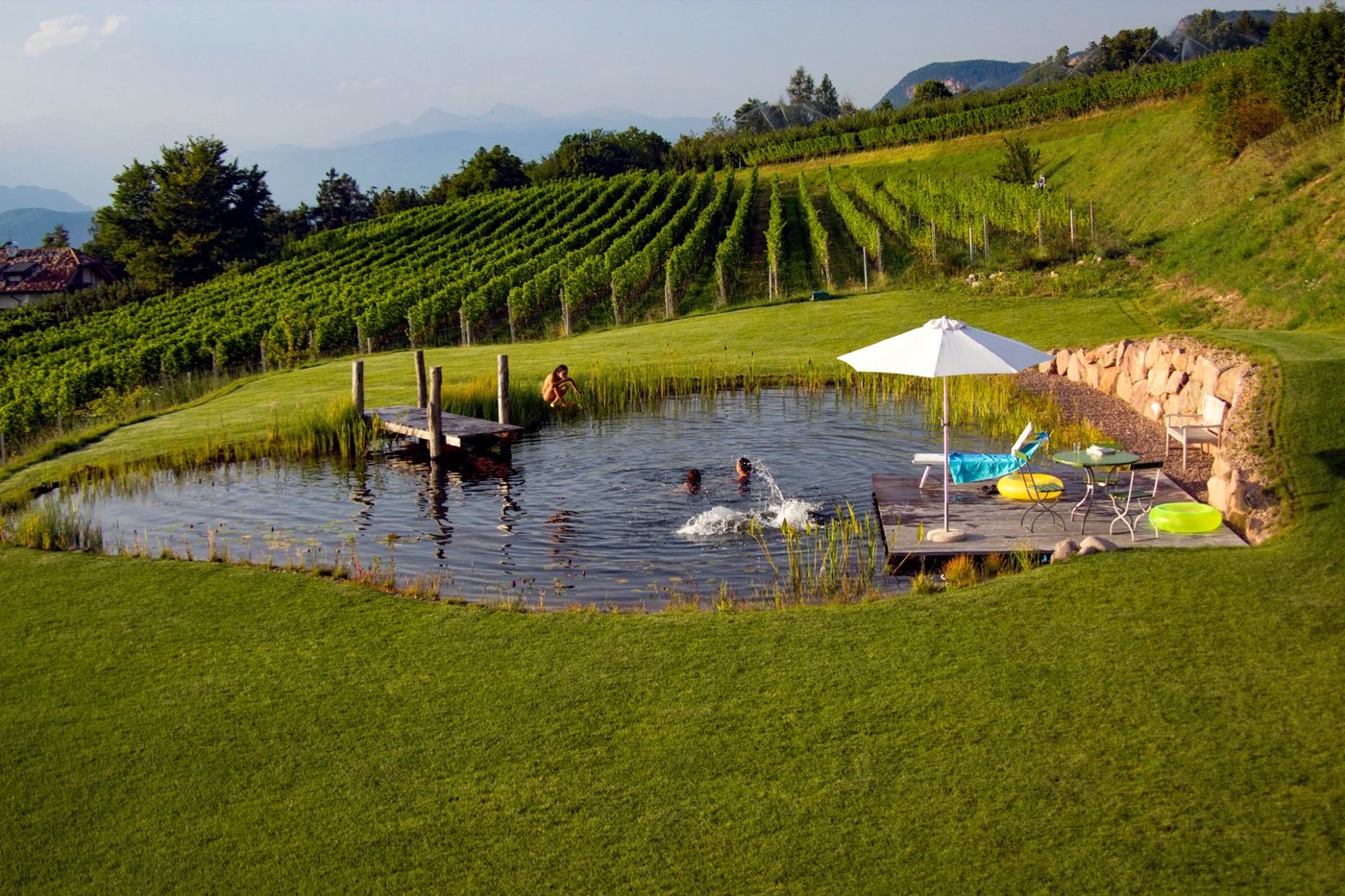 Badeteich Montan – Teich nach 2 Jahren